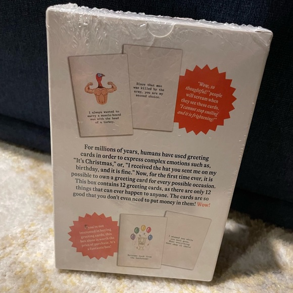 Cards Against Humanity Presents ClickHole Greeting Cards + Bonus Cards NEW - Picture 5 of 7